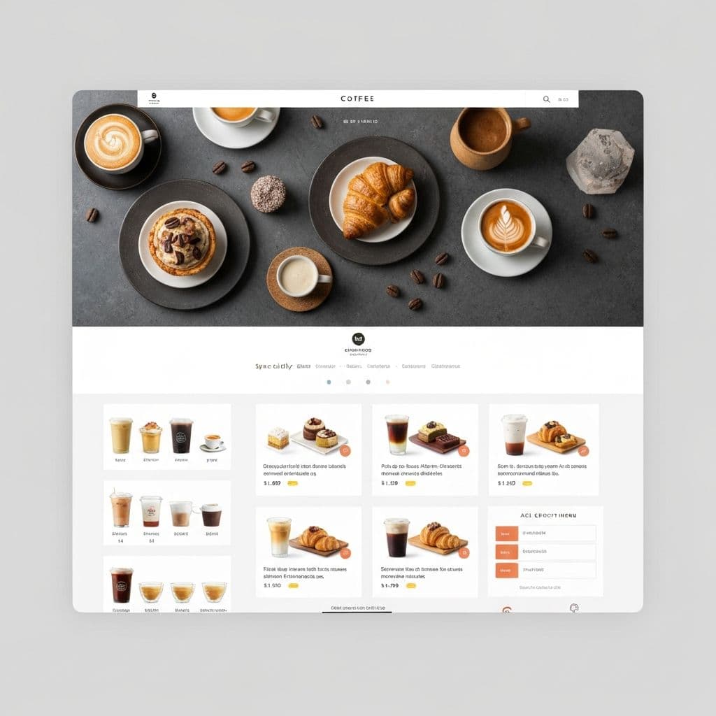 Artisan Coffee Shop - E-commerce project screenshot